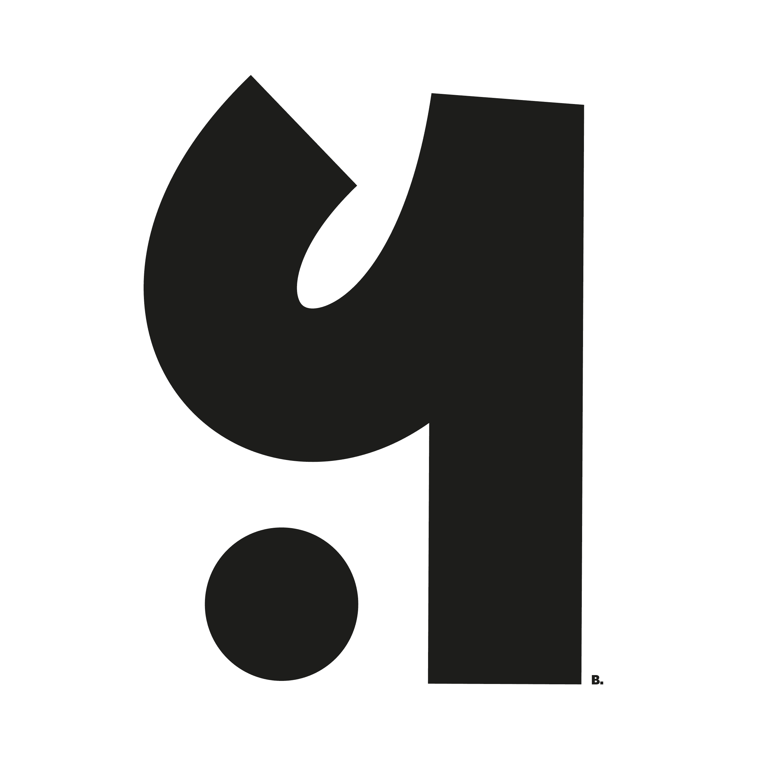 Composition graphique en noir sur blanc, par Bruno Bartkowiak.