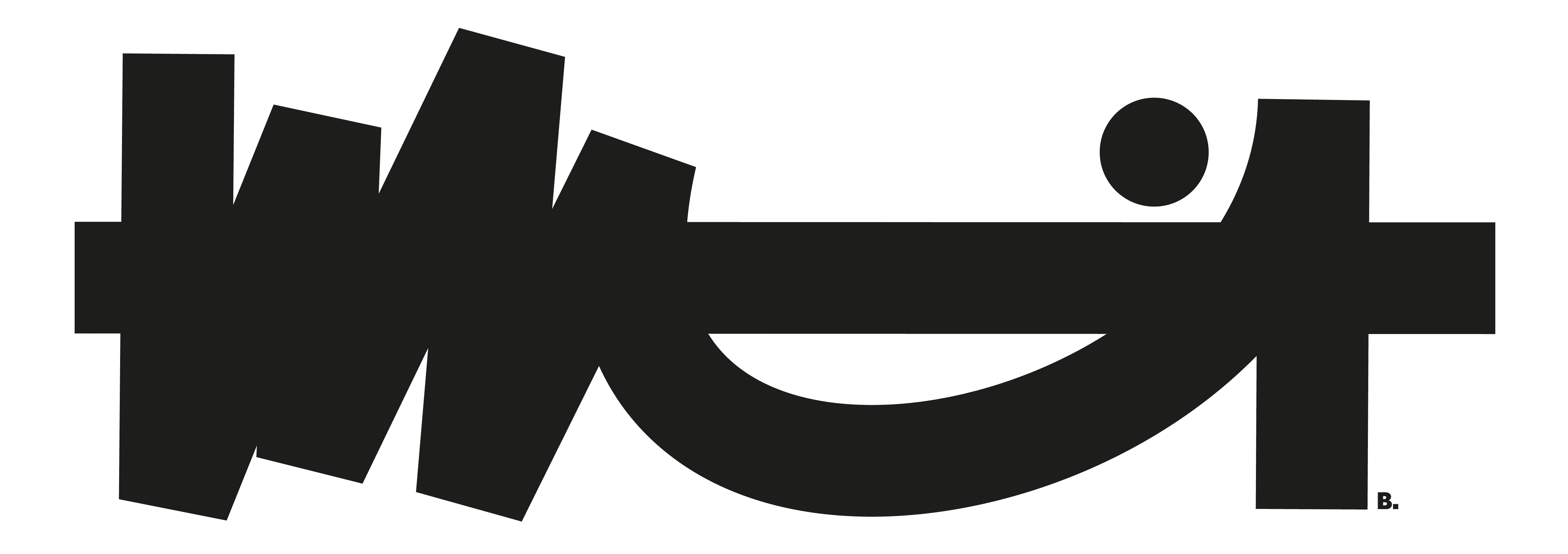 Composition graphique en noir sur blanc, par Bruno Bartkowiak.