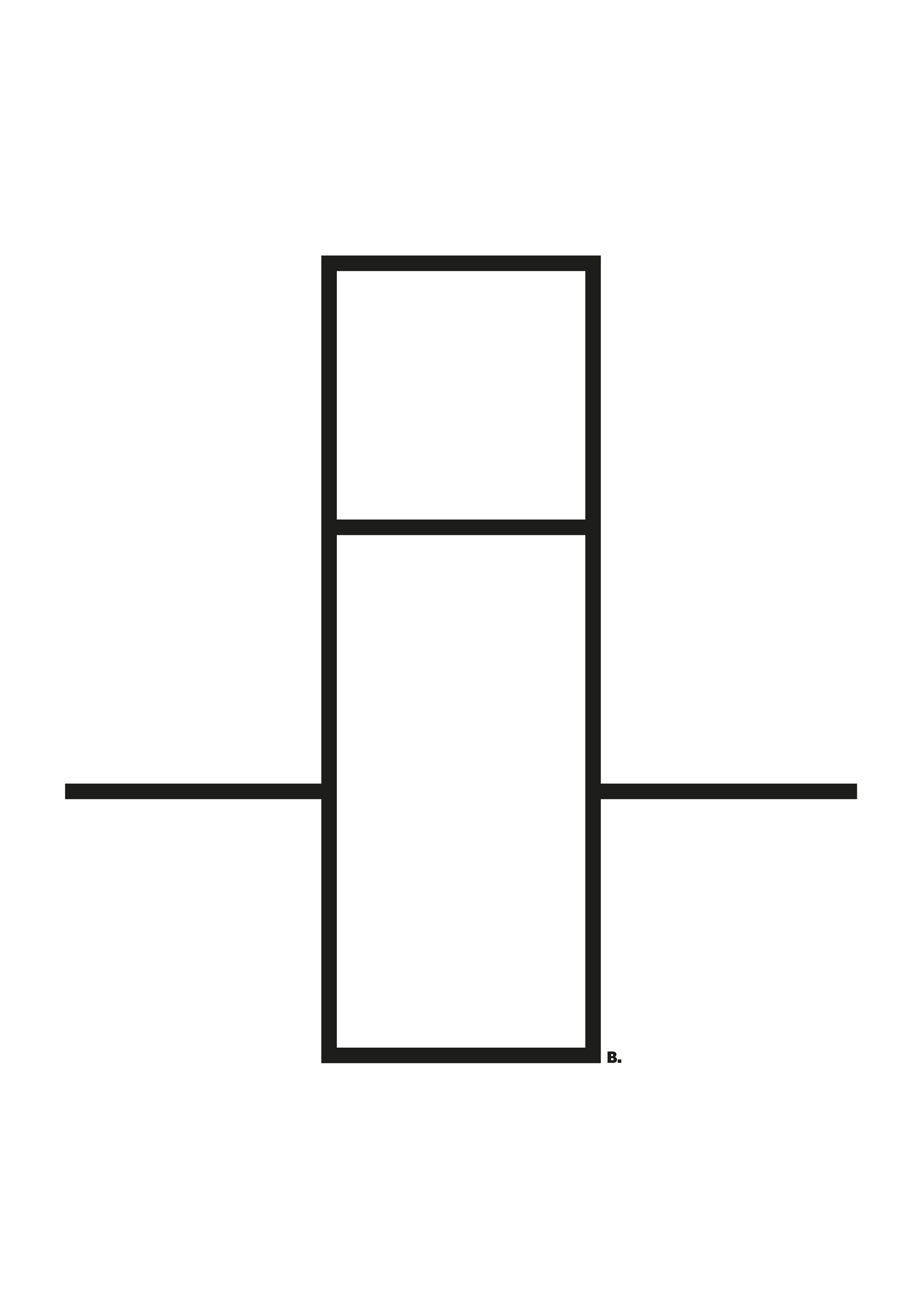 Composition graphique en noir sur blanc, par Bruno Bartkowiak.