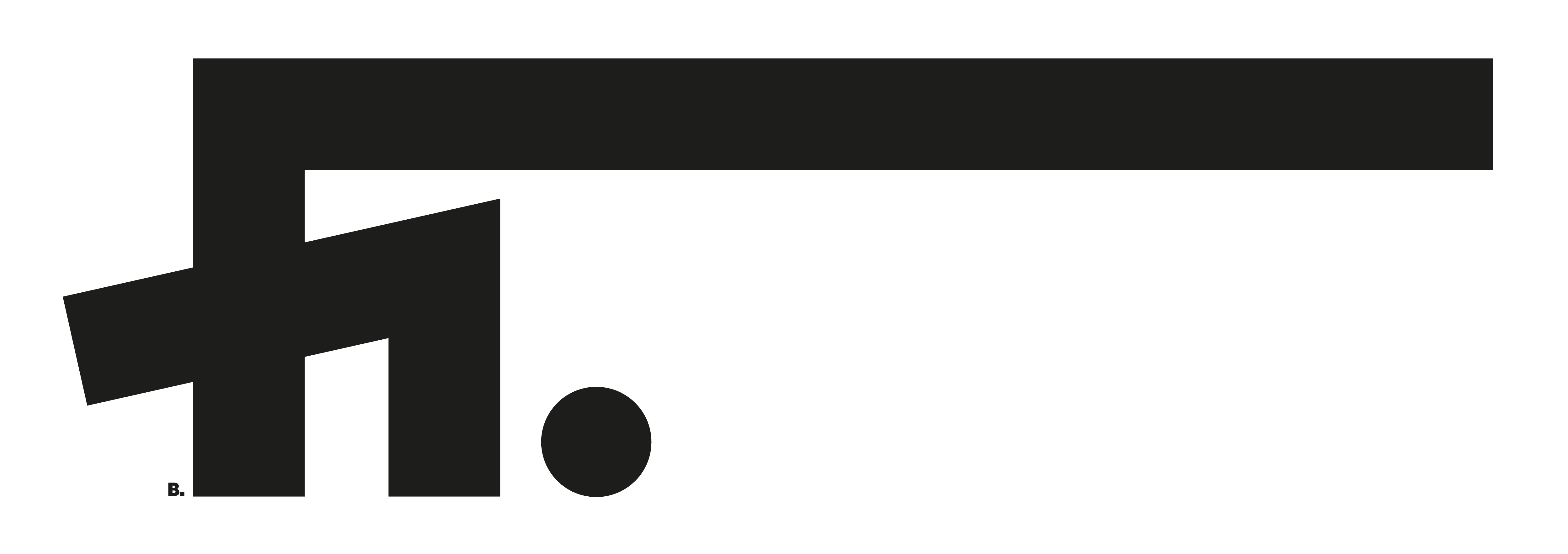 Composition graphique en noir sur blanc, par Bruno Bartkowiak.